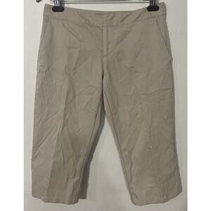EUC Under Armour Golf Performance Capri Tan Beige Women's‎ Size 6